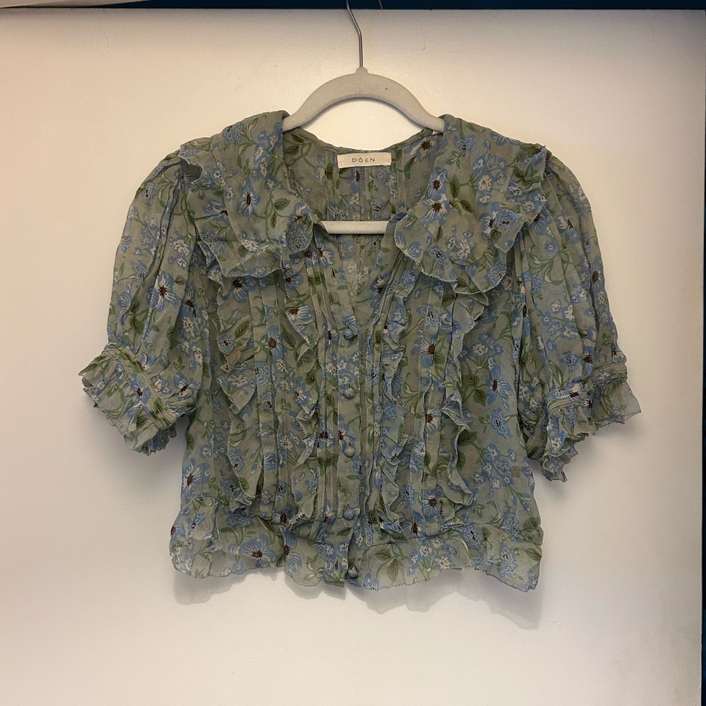 DOEN SILK BLOUSE